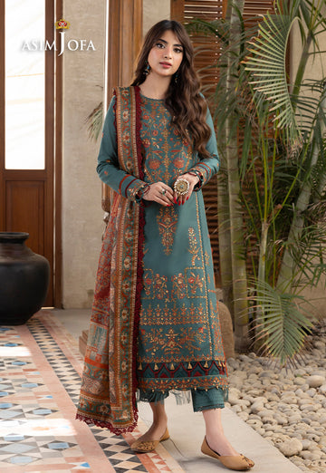 Asim Jofa AJRW-32 Rania Pre Winter Collection Online Shopping